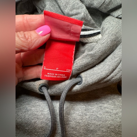 Nike Gray Hooded Sweatshirt - Picture 3 of 6